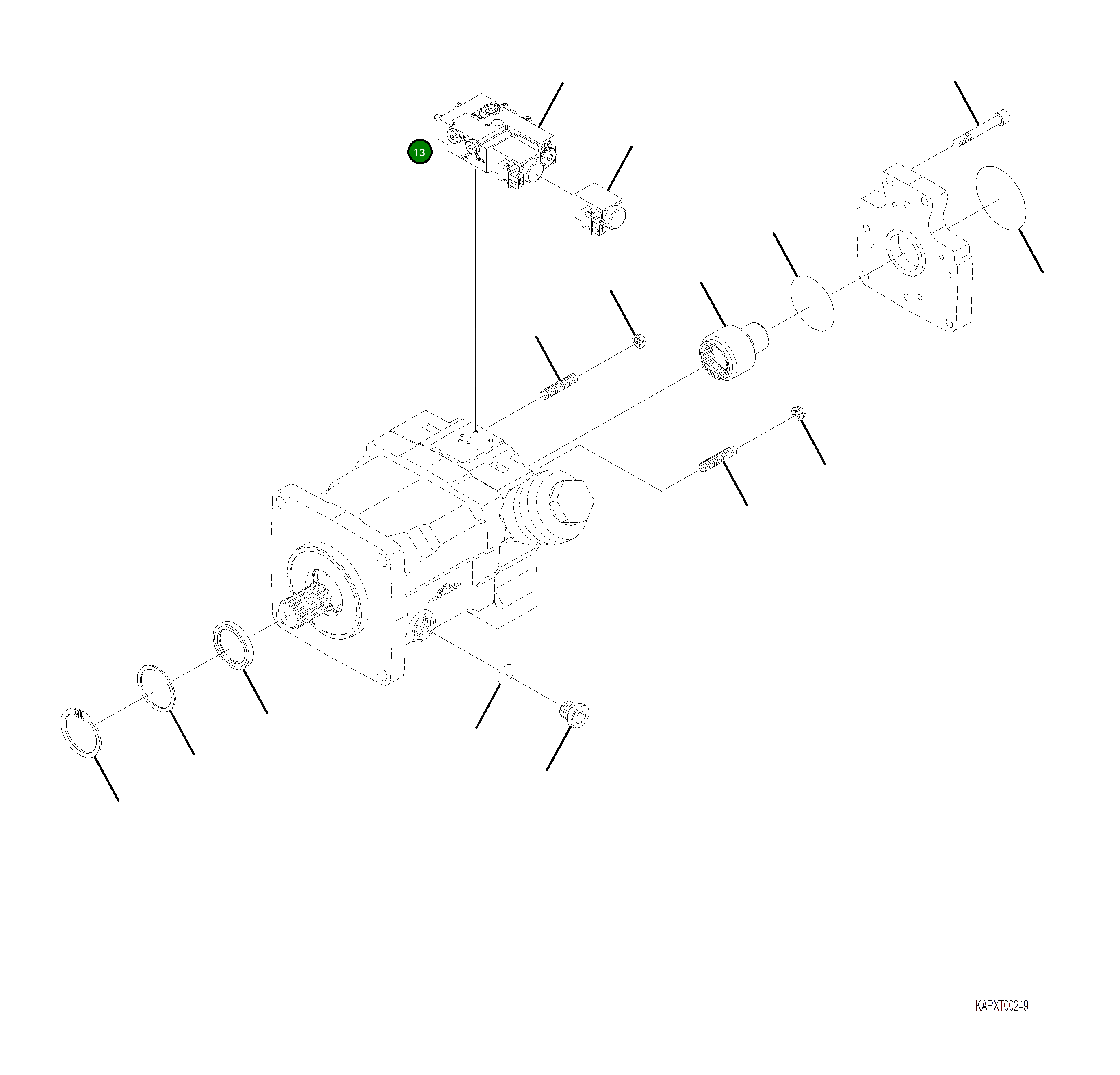 Кольцо уплотнительное (O-Ring) 4A1-60-26260 Komatsu