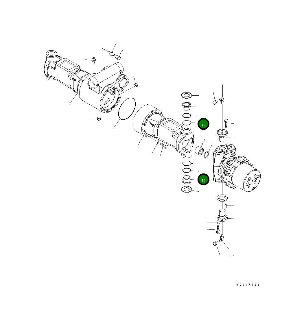 Кольцо уплотнительное (O-Ring) 20K-23-31760 Komatsu