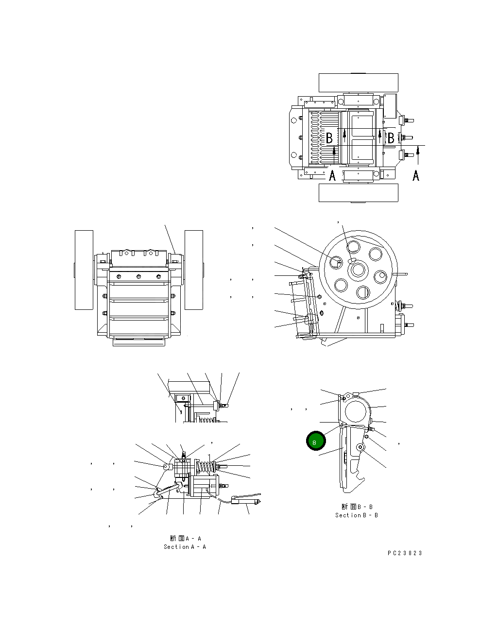 Болт 8206-70-3660 Komatsu