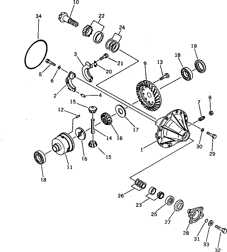 Болт 01010-60610 Komatsu