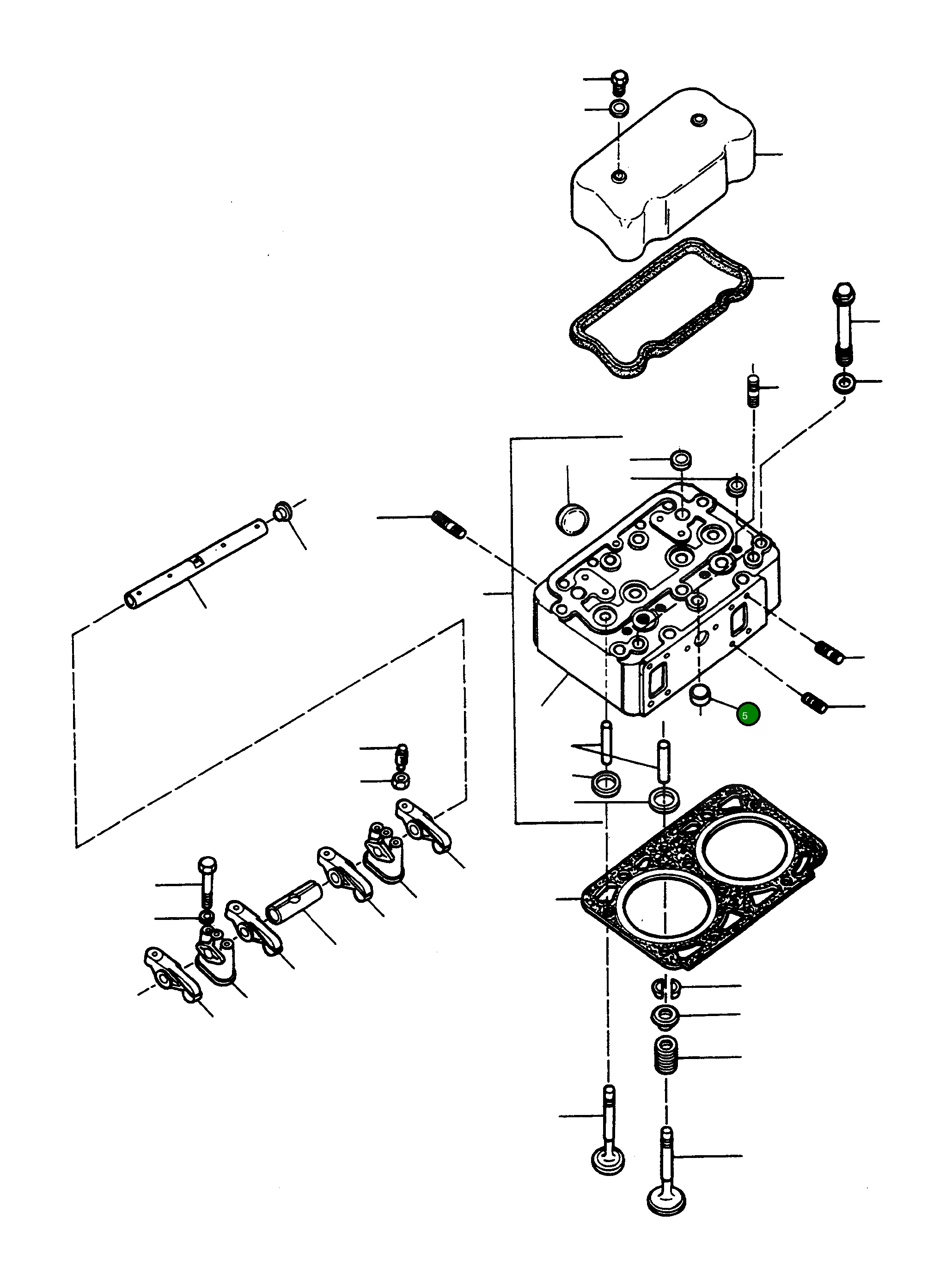 Крышка 1444859X1 Komatsu