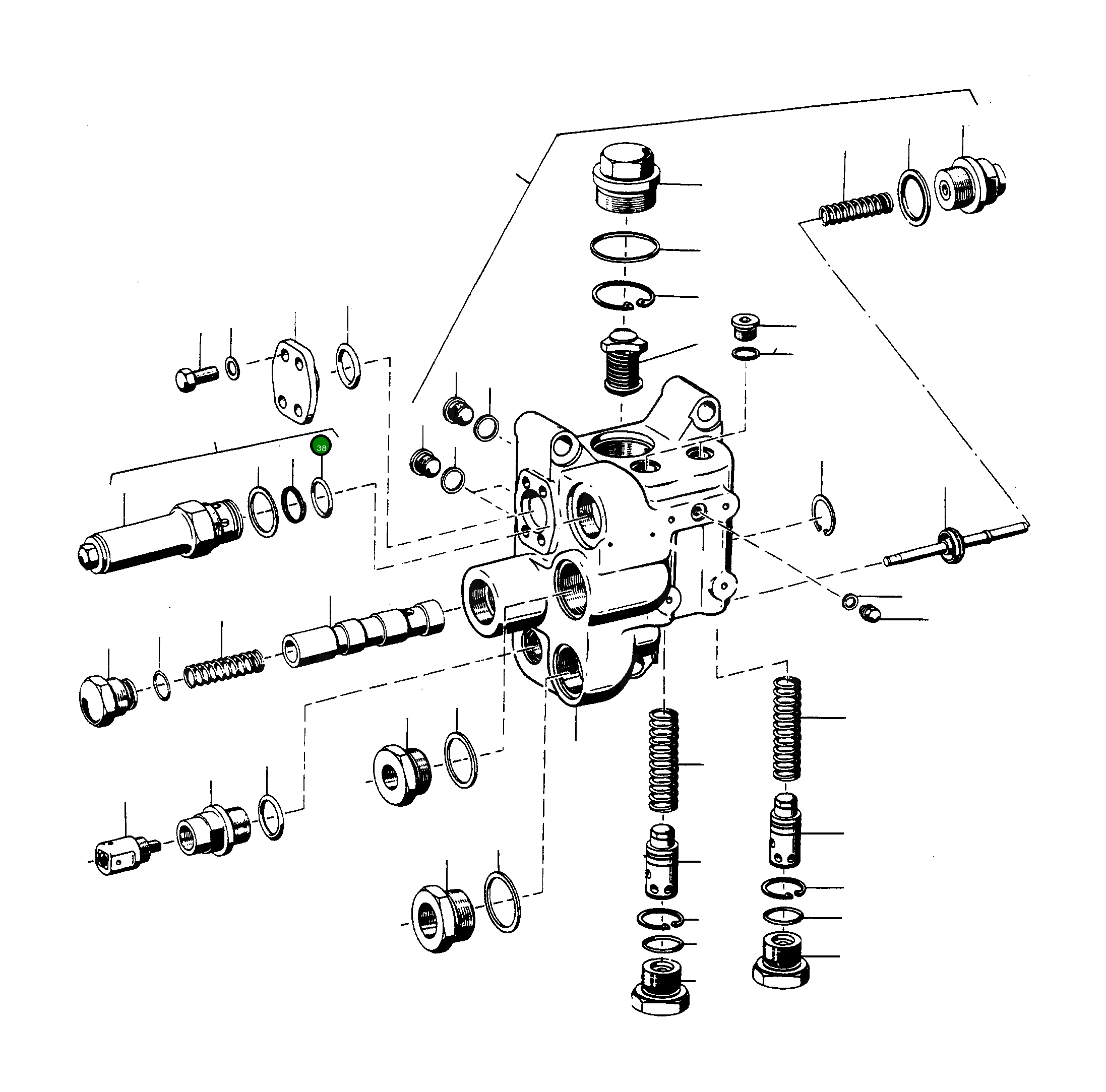 Кольцо уплотнительное (O-Ring) 3000157X1 Komatsu