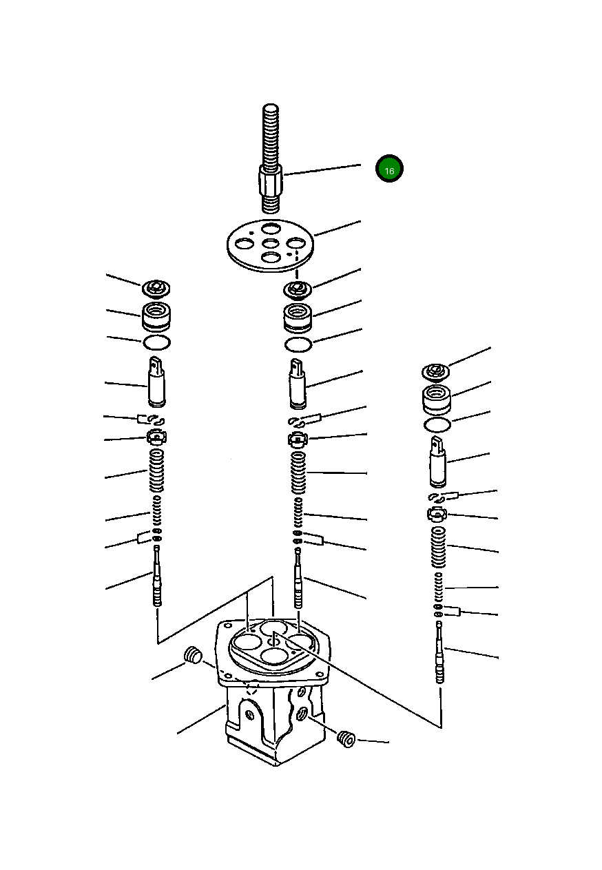 Болт 702-16-51560 Komatsu