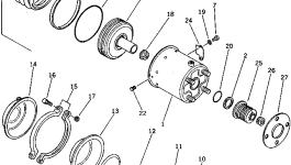 Кольцо 568-43-17720 Komatsu