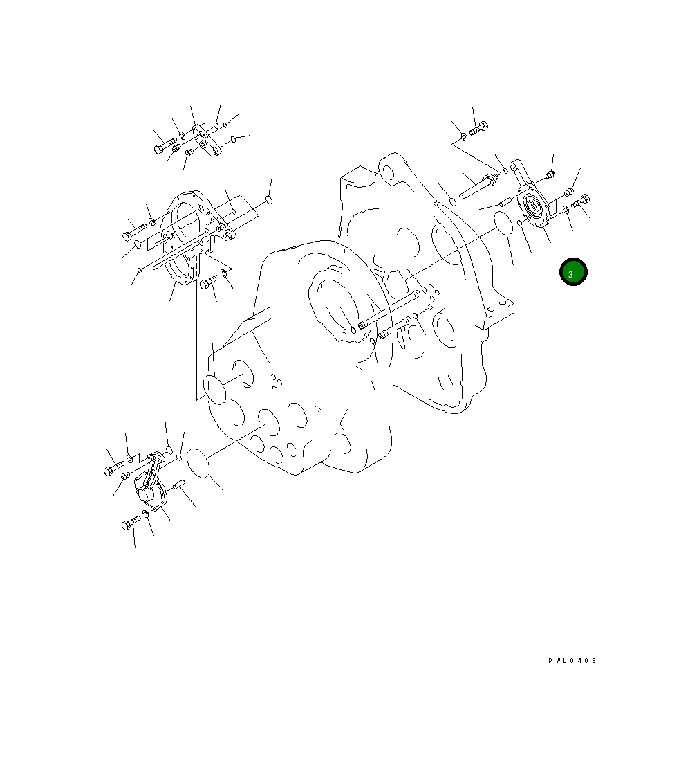 Крышка 176-76-62260 Komatsu