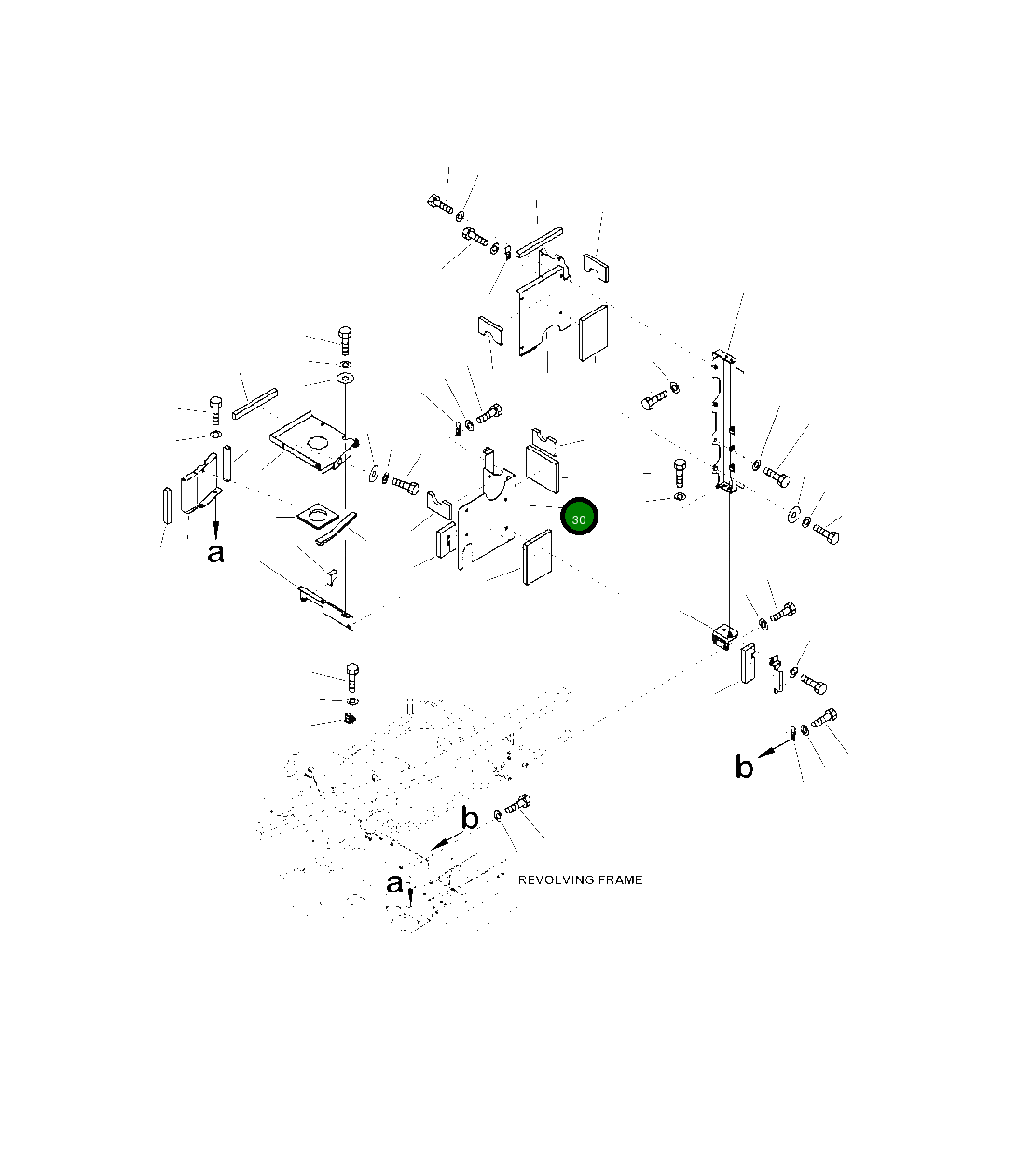 Крышка 2A5-54-A3740 Komatsu