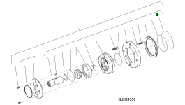 Кольцо уплотнительное (O-Ring) 42R-17-H0P98 Komatsu