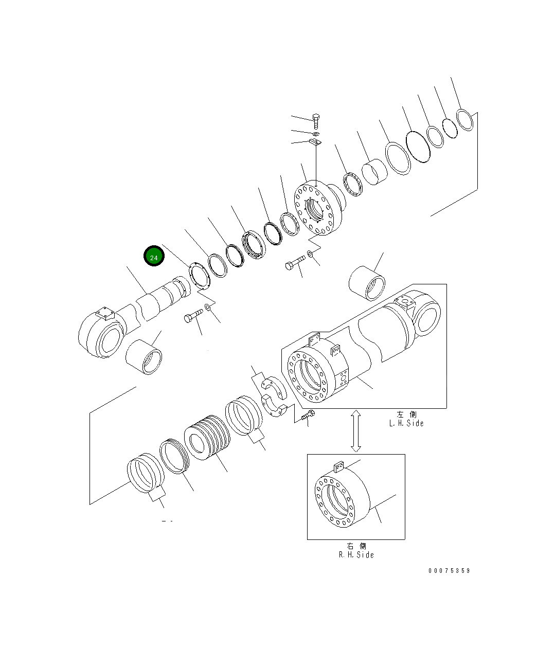 Крышка 707-88-04780 Komatsu