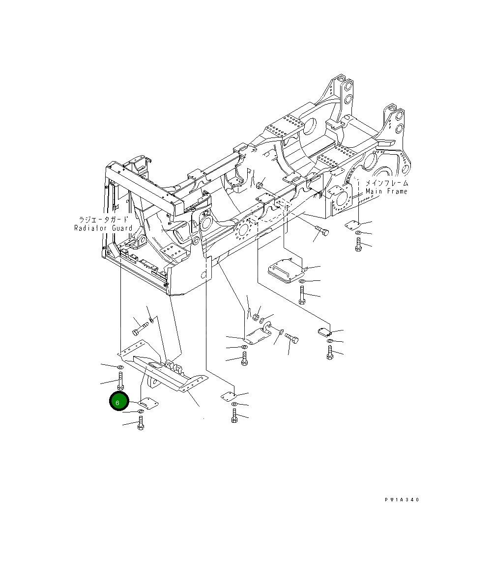 Крышка 19M-54-11451 Komatsu