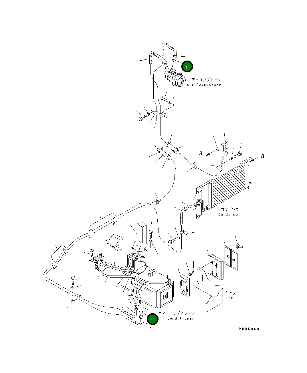 Кольцо уплотнительное (O-Ring) 20Y-979-K320 Komatsu