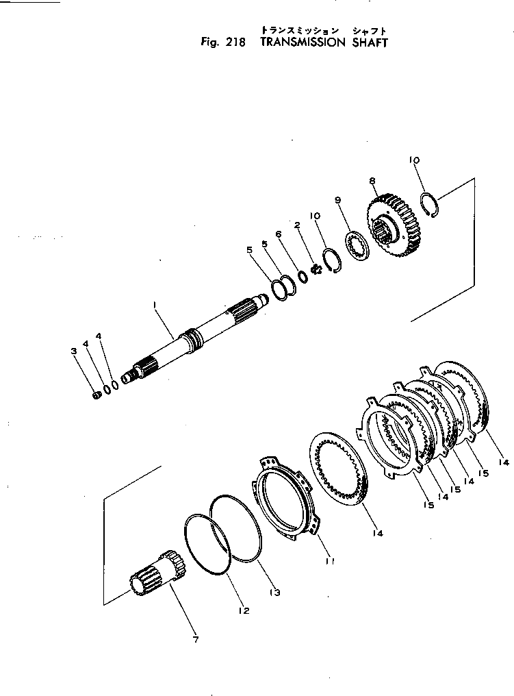 Кольцо 566-15-12871  Komatsu