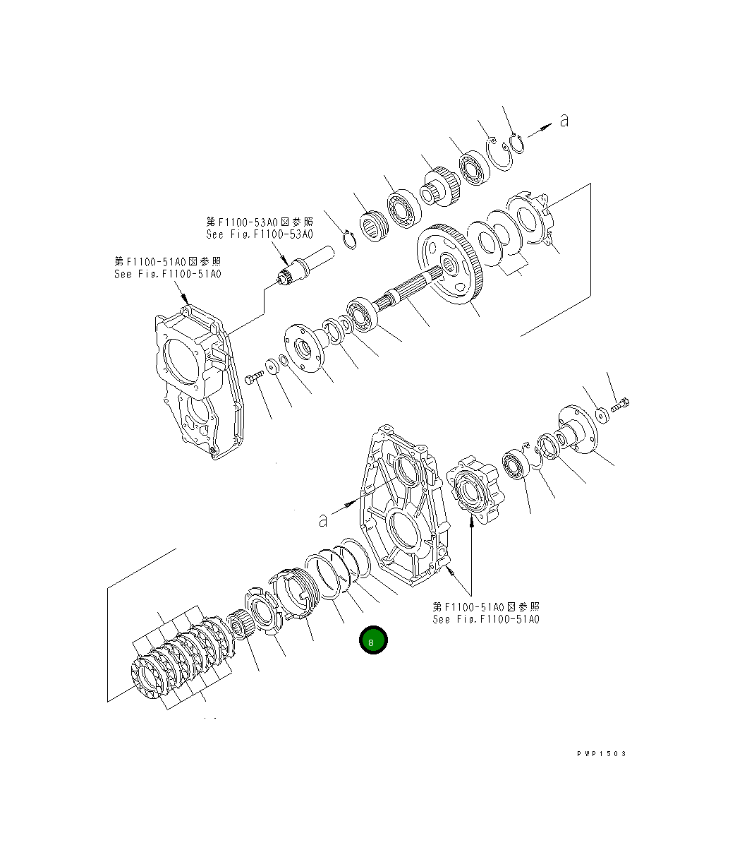 Кольцо уплотнительное (O-Ring) 20E-14-K1290 Komatsu