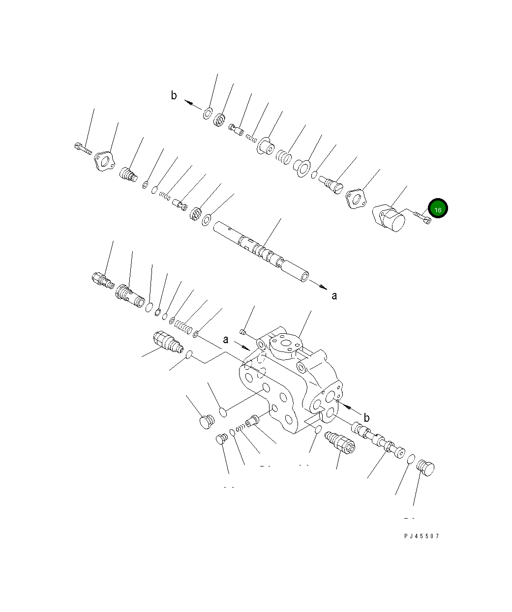 Болт 421-64-15770 Komatsu