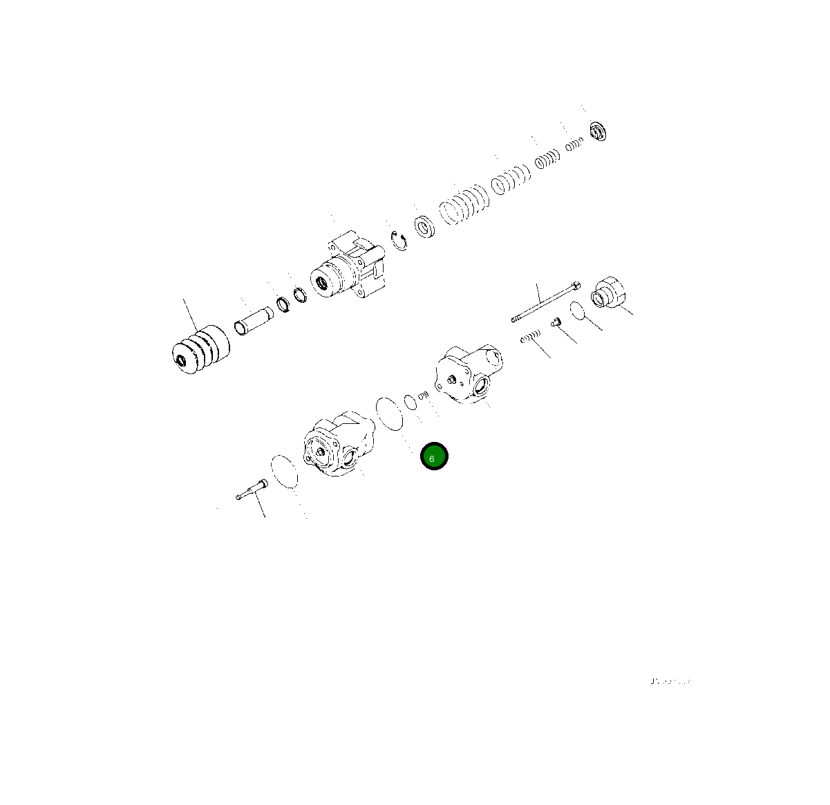 Кольцо уплотнительное (O-Ring) 425-43-36760 Komatsu