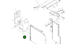 Крышка 21K-54-71951 Komatsu