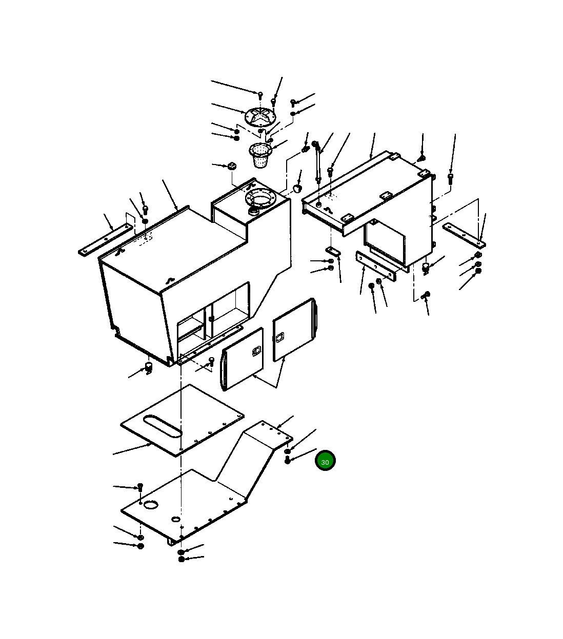 Болт 69 876 Komatsu