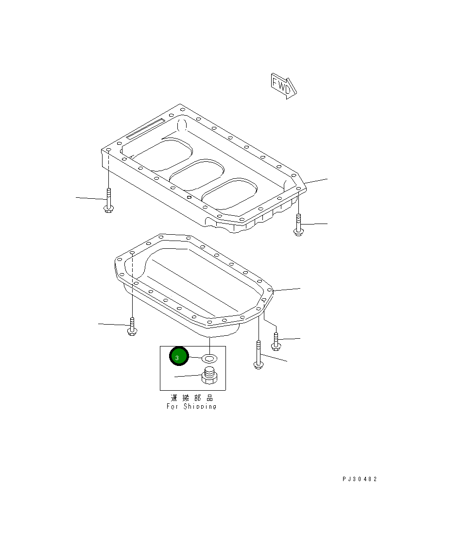 Кольцо уплотнительное (O-Ring) YM171353-01650 Komatsu