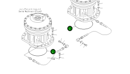 Кольцо уплотнительное (O-Ring) 07000-55425 Komatsu