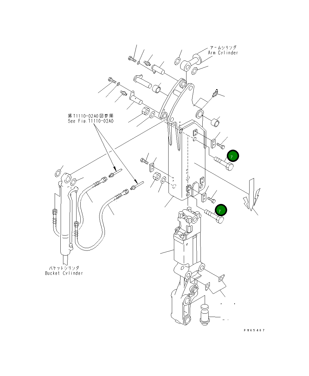 Болт 01011-82780 Komatsu