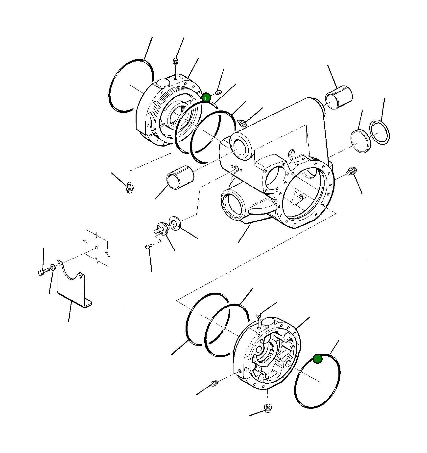 Крышка 21D-23-11130 Komatsu