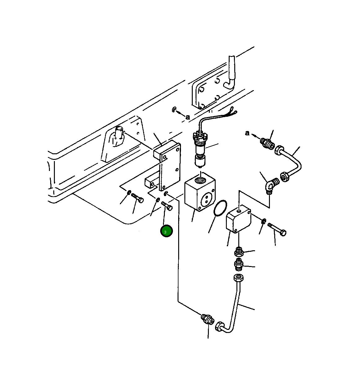 Болт 02010-20650 Komatsu