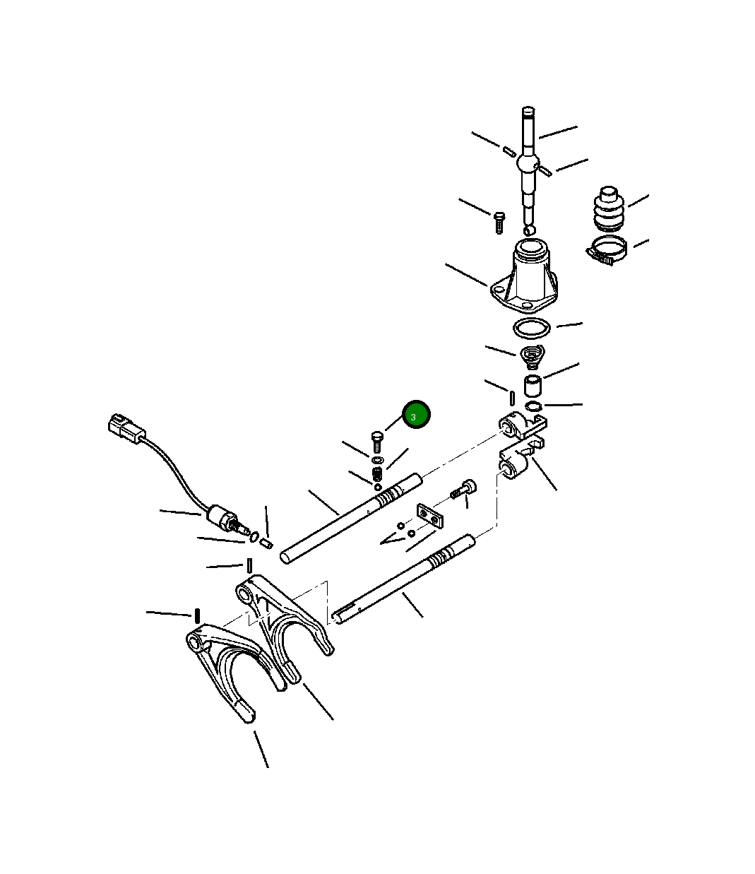Болт CA0138003 Komatsu