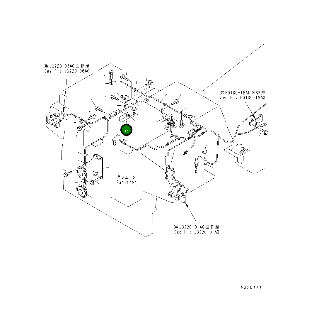 Крышка 569-06-82850  Komatsu