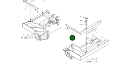 Крышка 11Y-54-13384 Komatsu