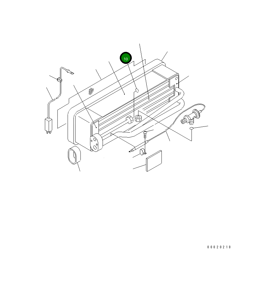 Кольцо уплотнительное (O-Ring) DK581520-7700 Komatsu