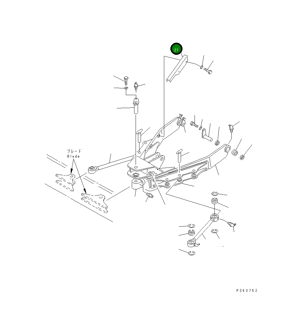 Крышка 20N-910-7251 Komatsu