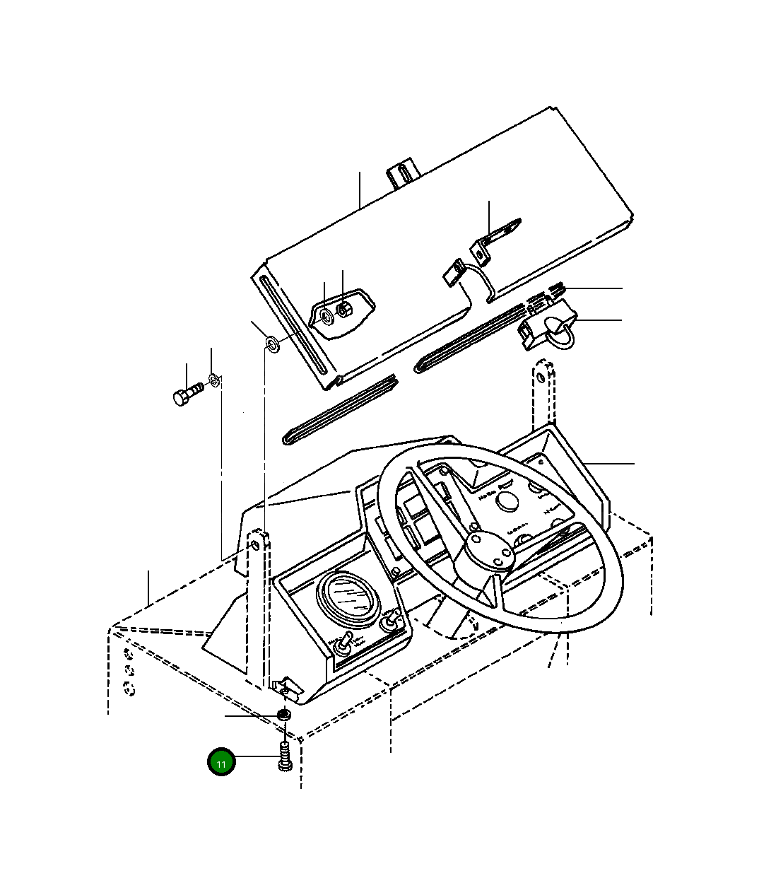 Болт 25 839 R1 Komatsu
