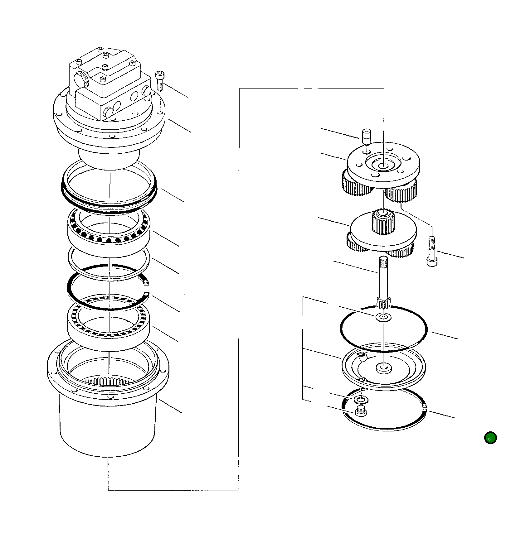 Кольцо уплотнительное (O-Ring) 855021264 Komatsu