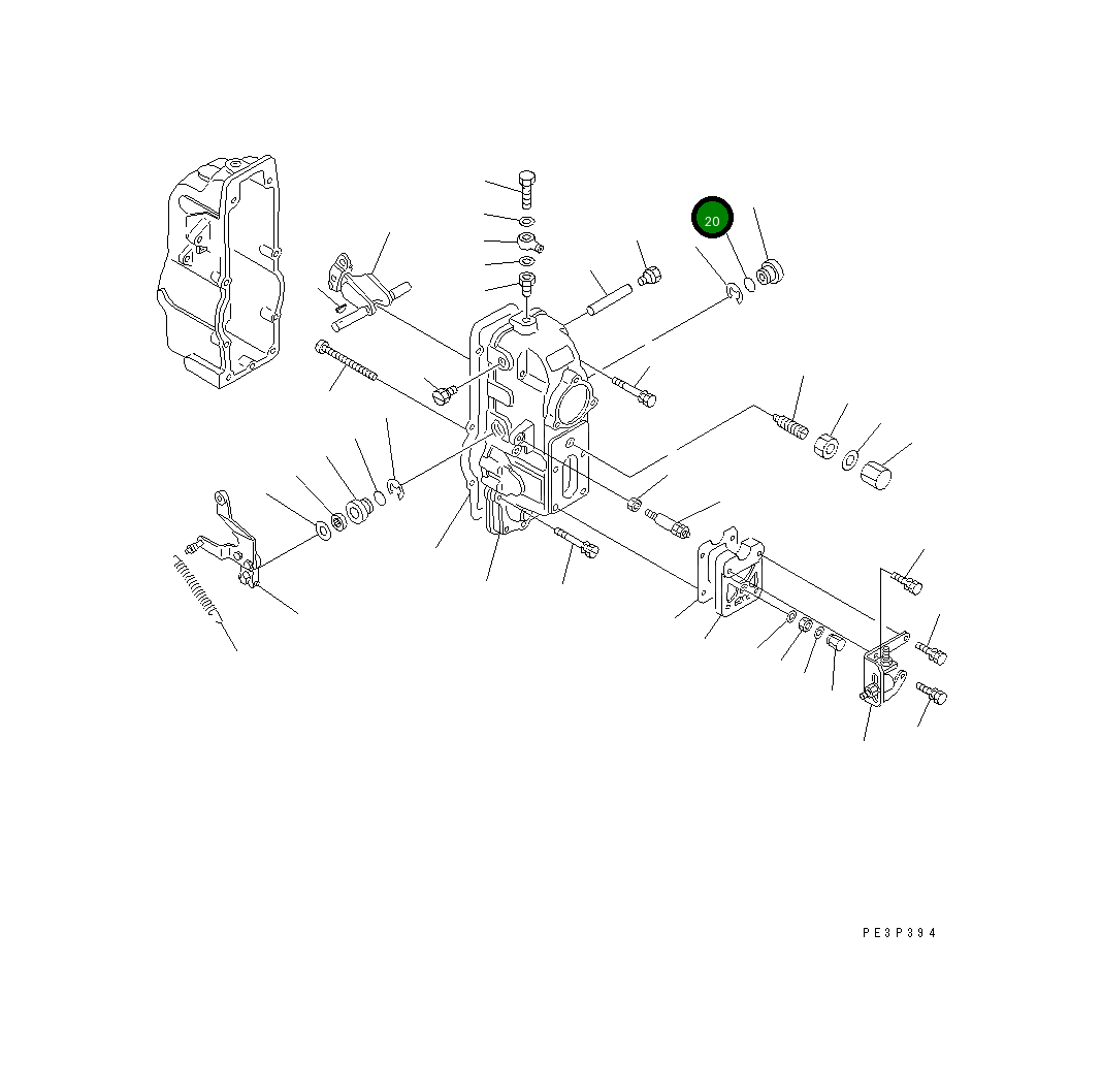 Кольцо уплотнительное (O-Ring) DK139716-0100 Komatsu