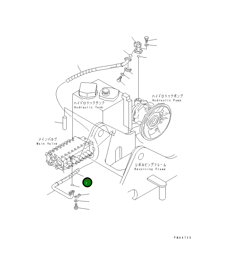 Крышка 203-62-32440 Komatsu