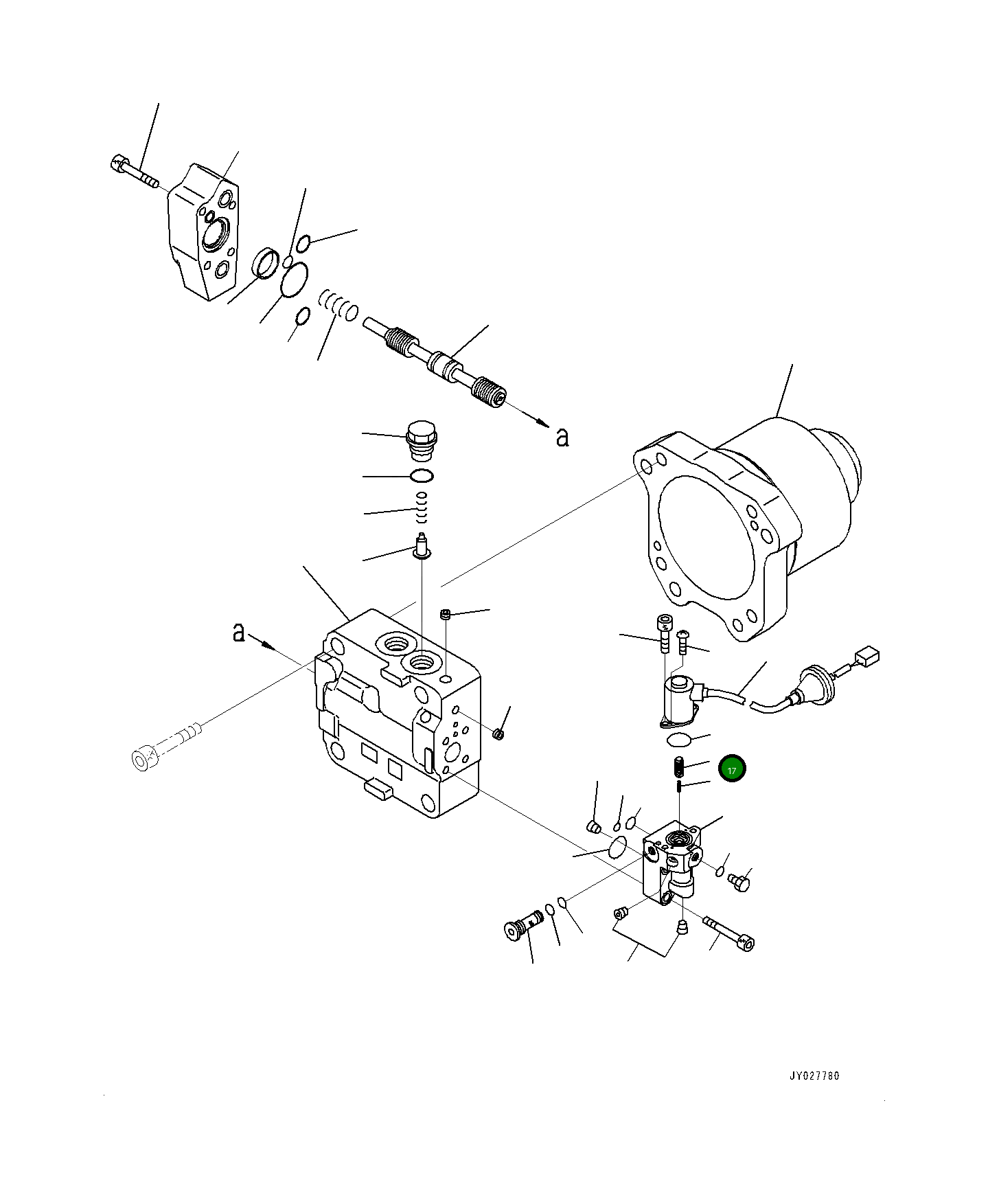 Кольцо уплотнительное (O-Ring) 702-21-55870 Komatsu