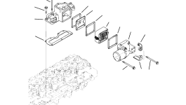 Крышка 6746-11-4251 Komatsu