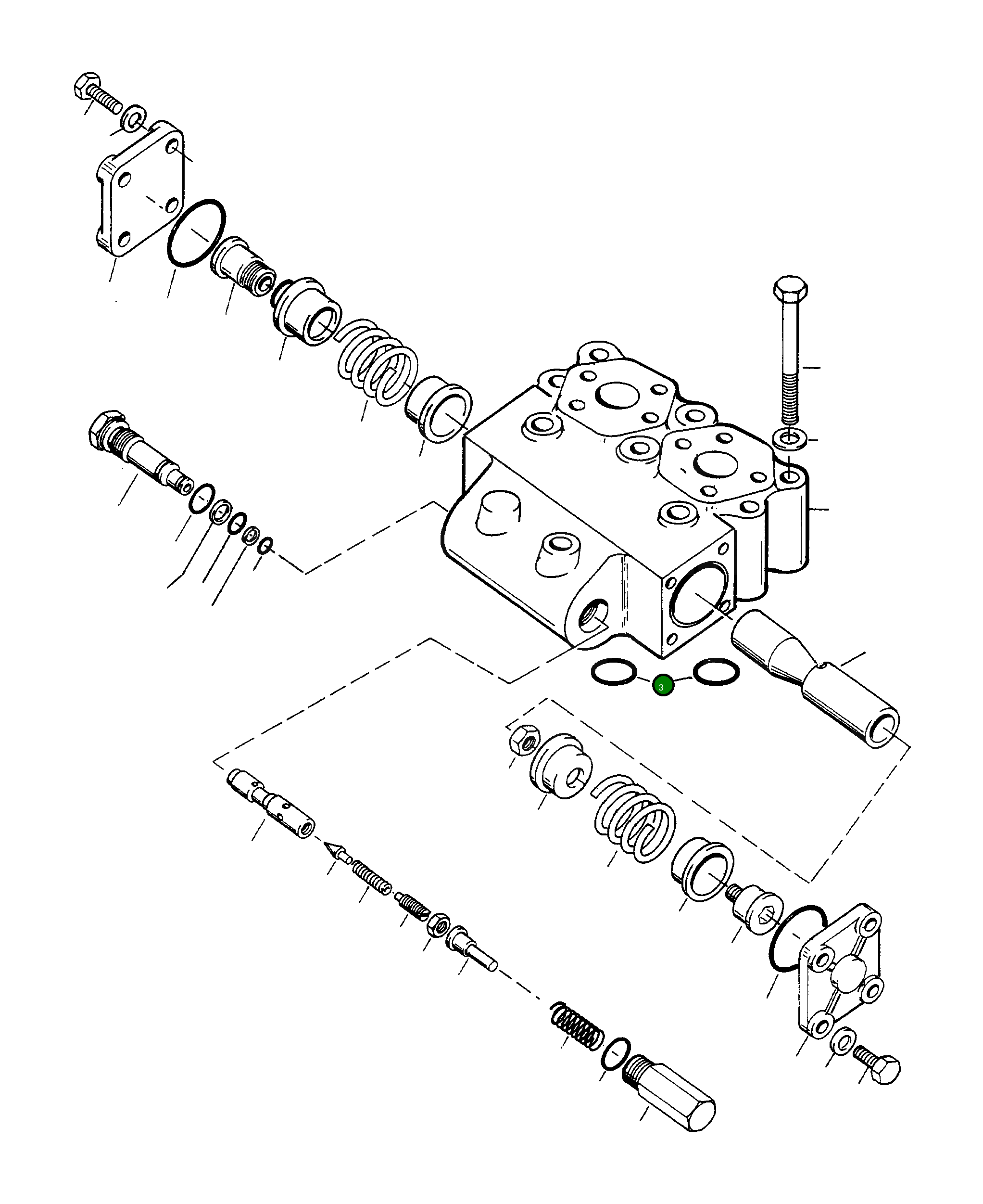 Кольцо уплотнительное (O-Ring) 1444791X1  Komatsu