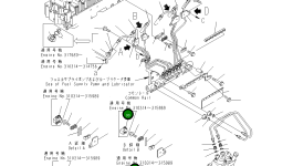 Крышка 6155-71-5340 Komatsu