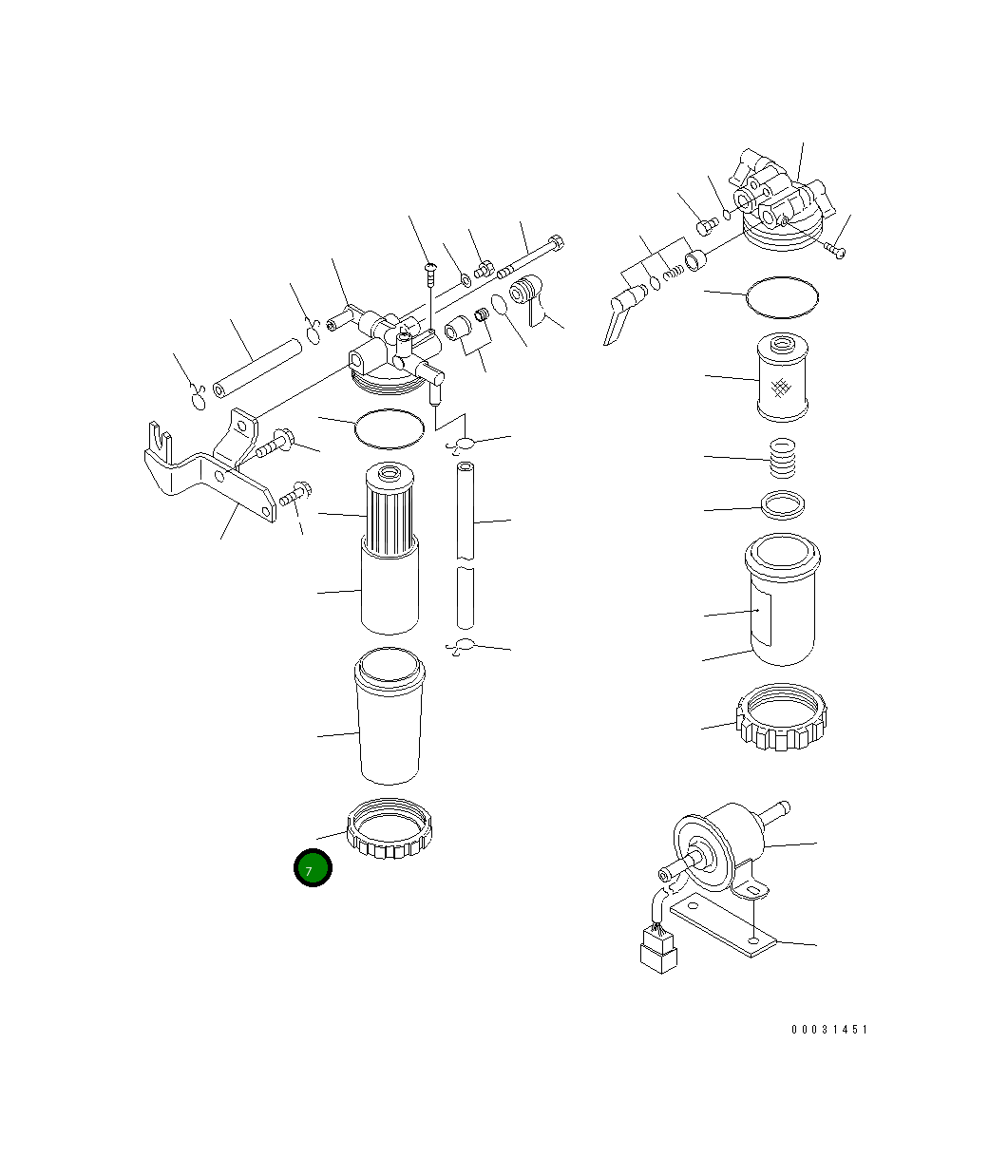 Кольцо KT16271-4359-0 Komatsu