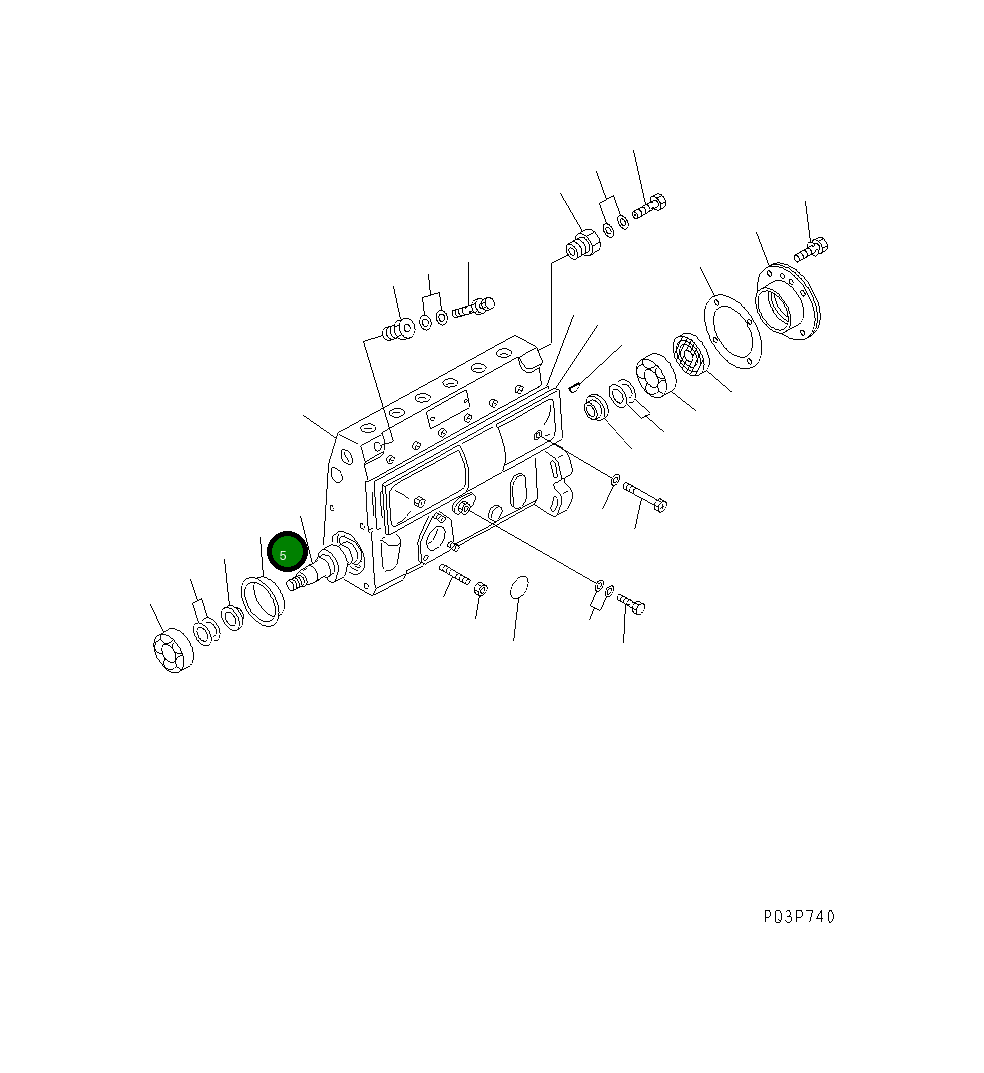 Кольцо DK131311-0000 Komatsu