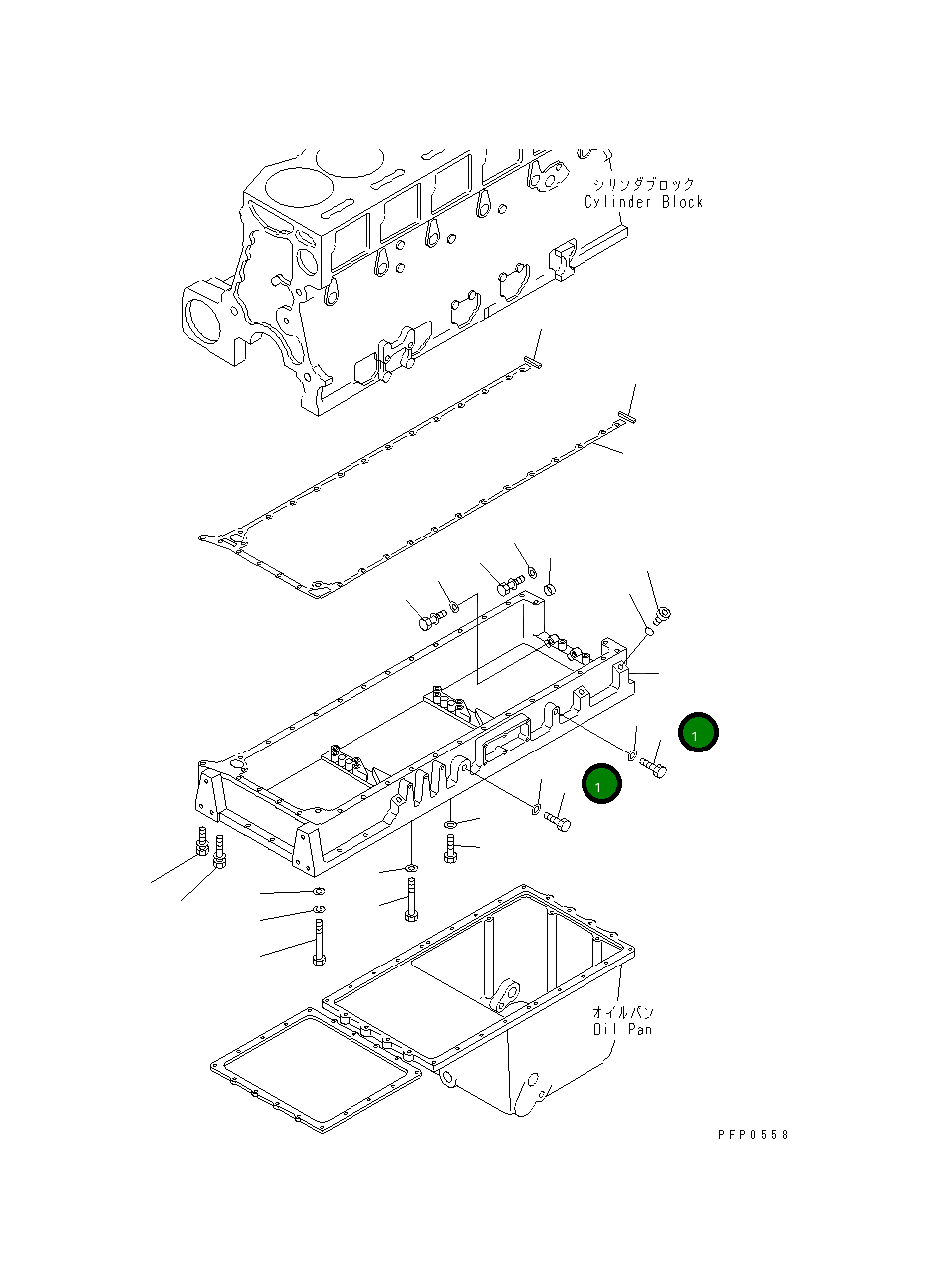 Болт CUS-181-C Komatsu