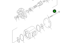 Болт KB20121-31285 Komatsu