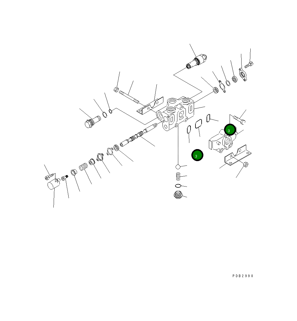 Кольцо уплотнительное (O-Ring) 700-22-12360 Komatsu