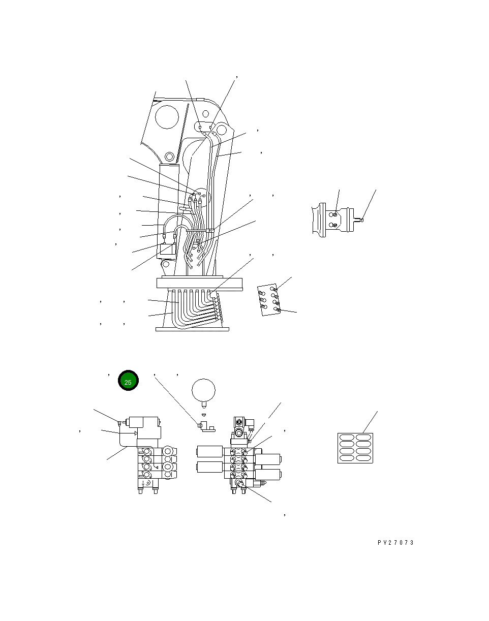 Болт UN711110065 Komatsu