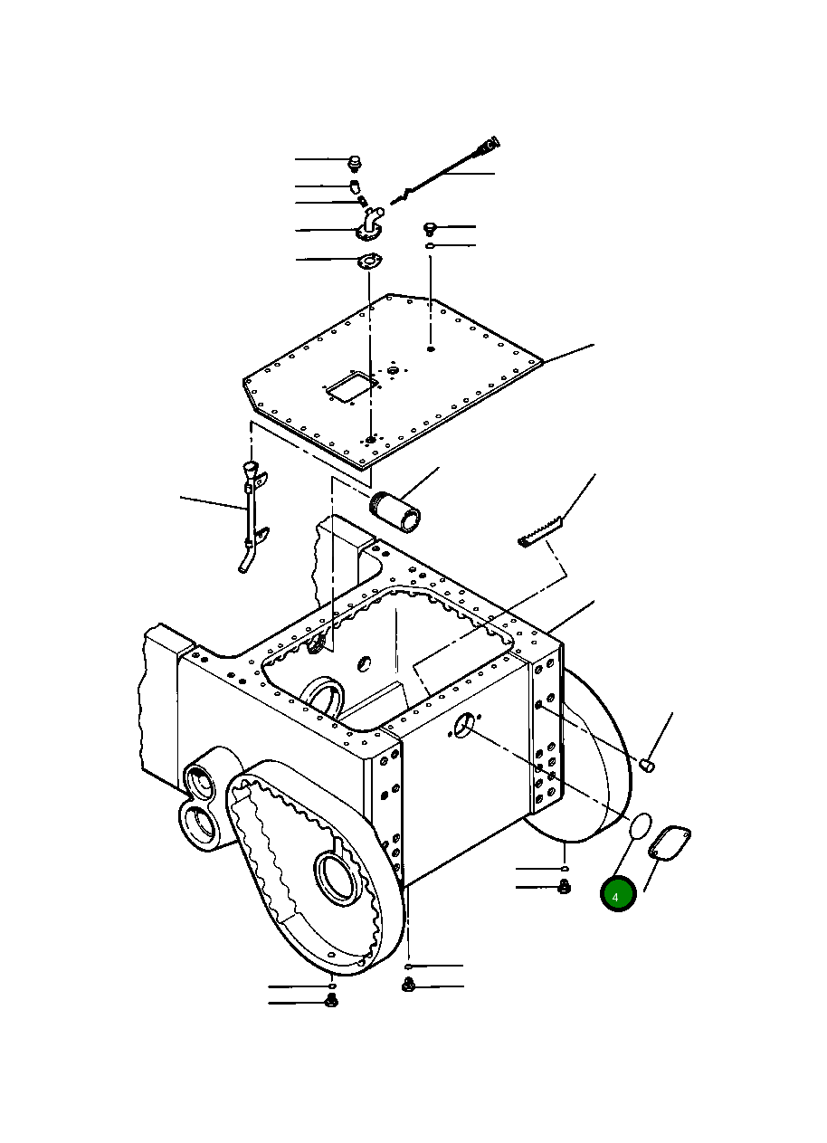 Кольцо уплотнительное (O-Ring) 727 191 C1 Komatsu