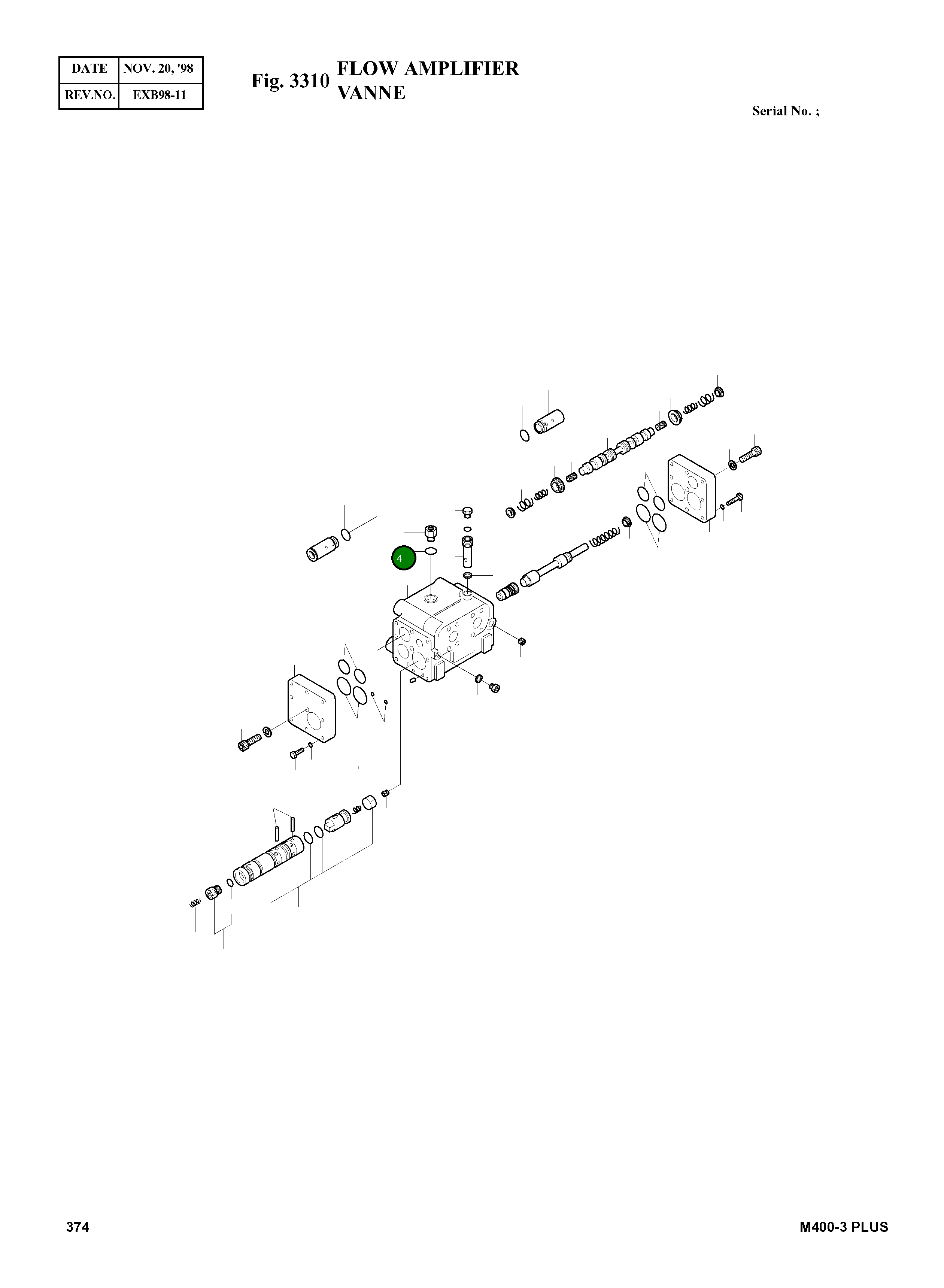 Кольцо уплотнительное (O-Ring) 633B1401 Komatsu