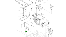 Крышка 621-01077 Komatsu