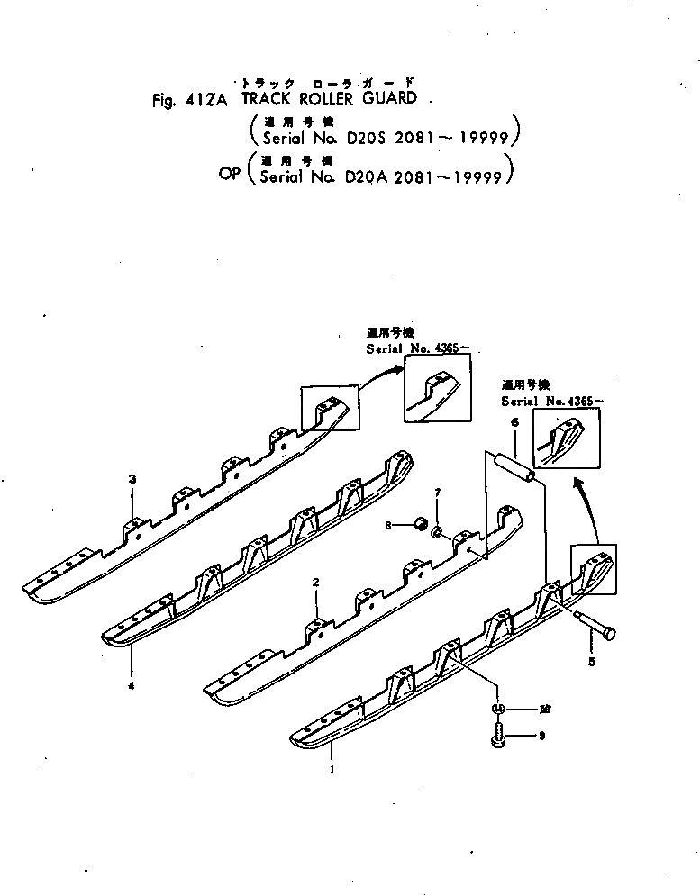 Болт 102-30-21151  Komatsu