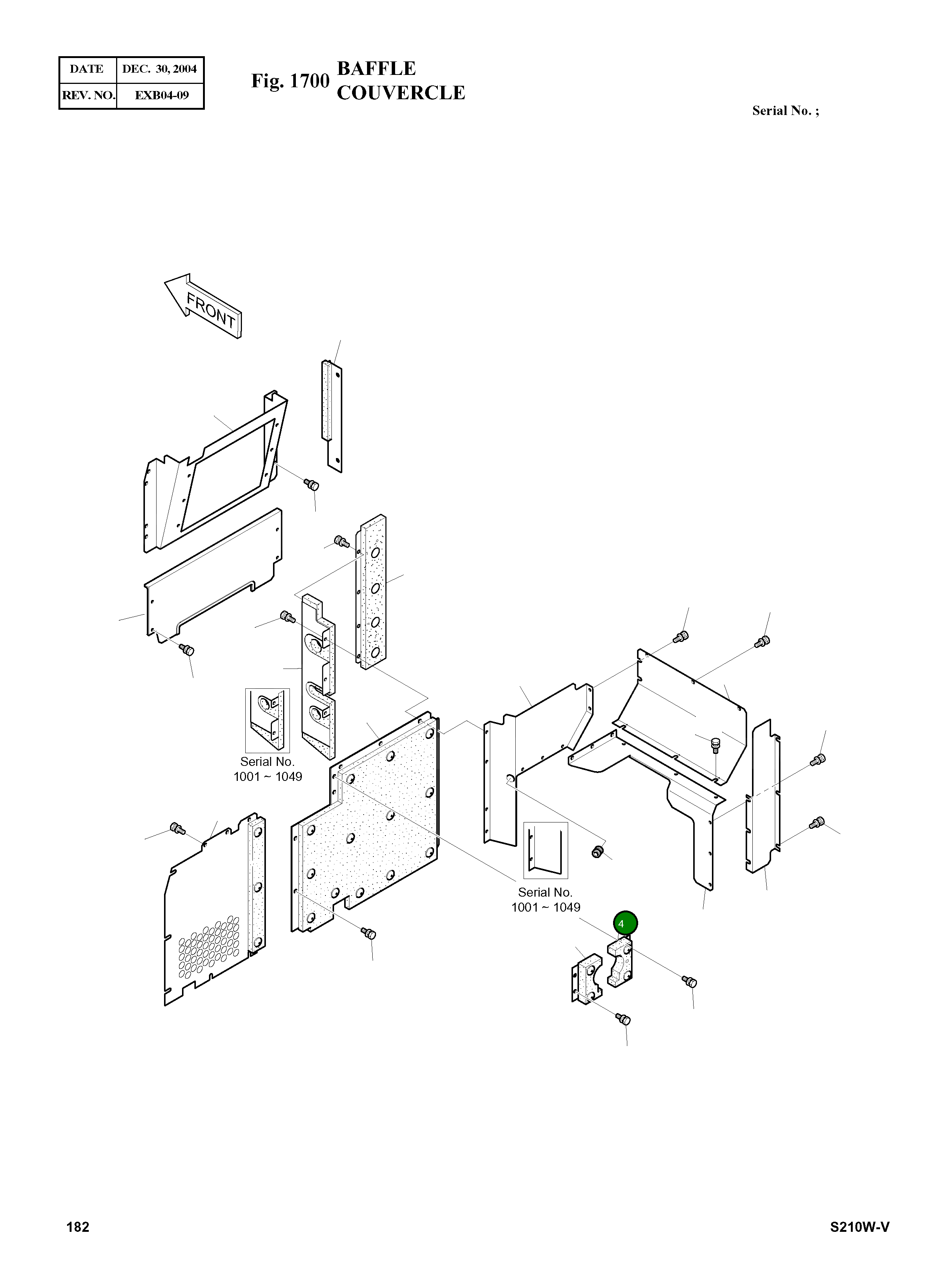 Крышка 621-02253 Komatsu