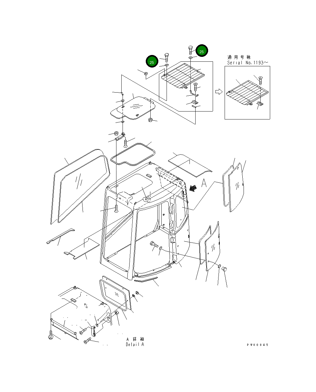 Болт 01010-B0616  Komatsu